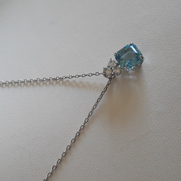 Swarovski Swan Stamped Necklace JJ134 - Picture 4 of 16